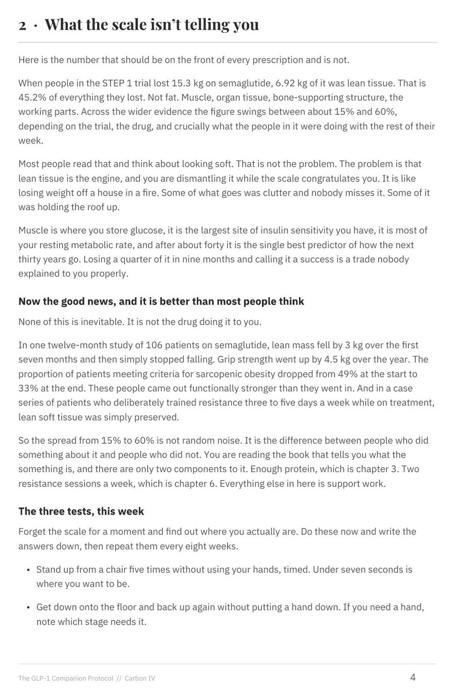 Chapter 2: What the scale isn't telling you