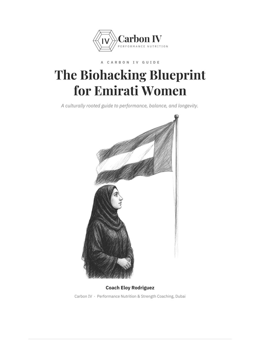 The Biohacking Blueprint for Emirati Women, a Carbon IV guide