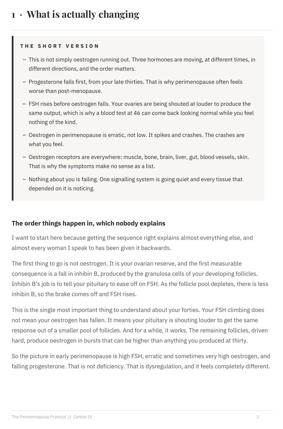 Chapter 1: What is actually changing, the short version box